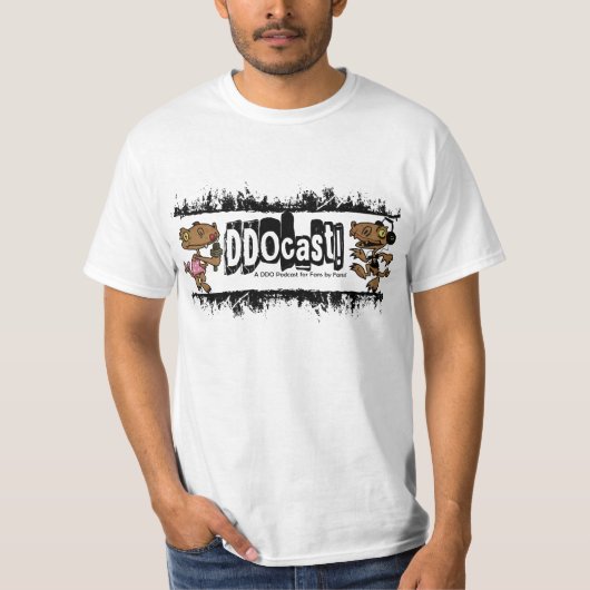 DDOcast Bargain T-Shirt (Voorkant)