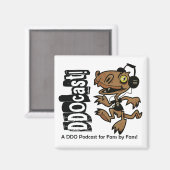 DDOcast Snagz Mascot Magnet (Recto/Verso)