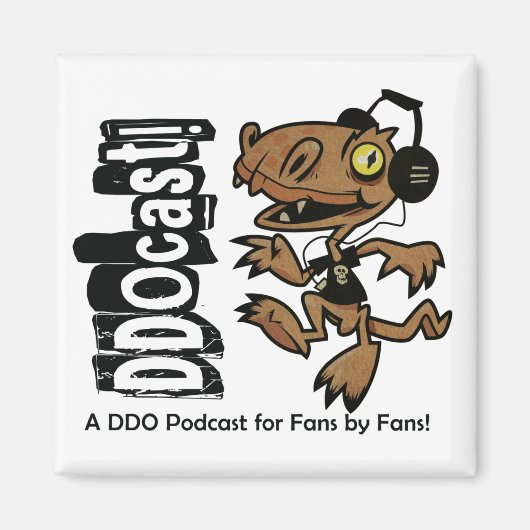 DDOcast Snagz Mascot Magnet Magneet (Voorkant)
