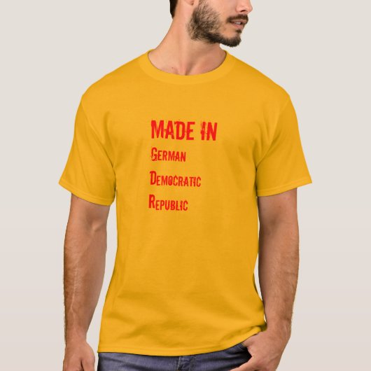 DDR Design T-shirt (Voorkant)