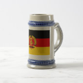 DDR Duitse vlag Bierpul (Voorkant rechts)