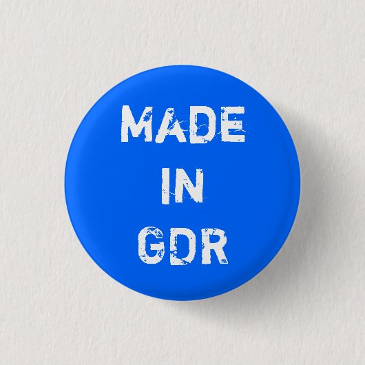 DDR-ontwerp Ronde Button 3,2 Cm (Voorkant)