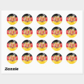 DDR RONDE STICKER (Vel)