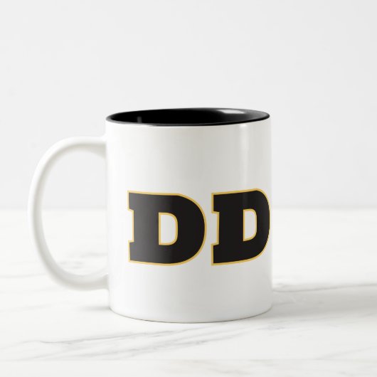 DDR-team Tweekleurige Koffiemok (Links)