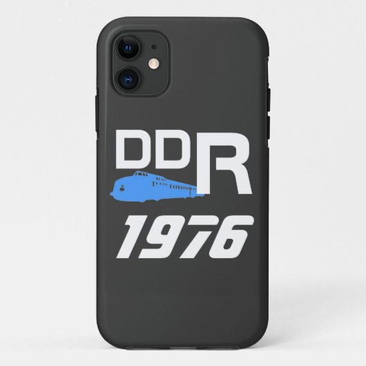 DDR Traindesign Case-Mate iPhone Case (Achterkant)