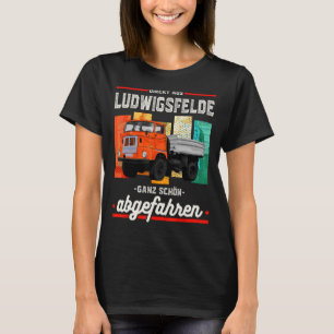 DDR Truck IFA W50 Gezegde Retro T-shirt