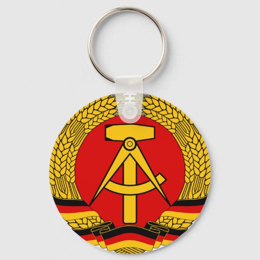 DDR Wappen Sleutelhanger (Voorkant)