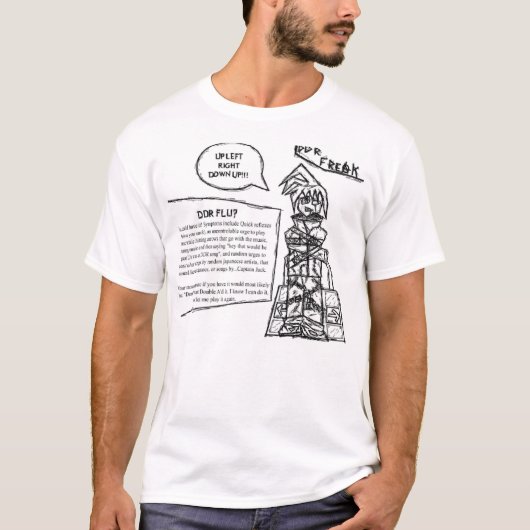 ddrfreak t-shirt (Voorkant)