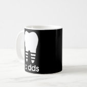 Dds Dentist Dental Student Humor Afstuderen Koffiemok (Voorkant links)
