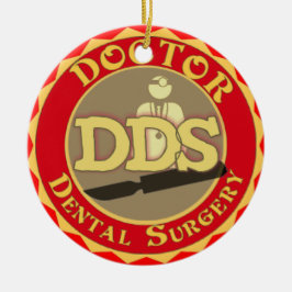 DDS DOCTOR DENTAL SURGERY CHRISTMAS ORNAMENT