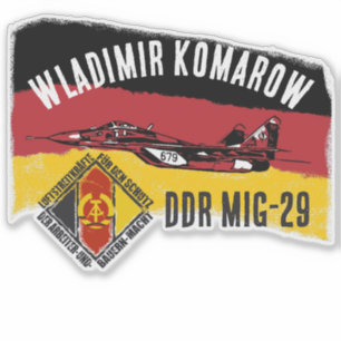 DDT MIG 29 STICKER