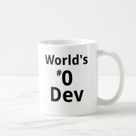 De #0 Dev-Mok van de wereld met twee kanten Koffiemok