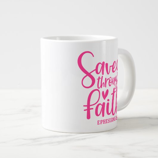 De 10 geboden Jumbo-Mok Extra Grote Beker (Voorkant rechts)