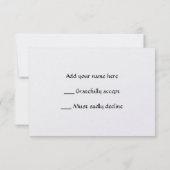 De 10 geboden RSVP kaartje (Achterkant)