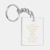 De 10 geboden sleutelhanger (Voorkant Links)