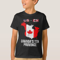 De 11e provincie van de VS Canada Funny Us-eh Useh