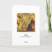 De 13de eeuw van de Aankondiging (Achterkant)