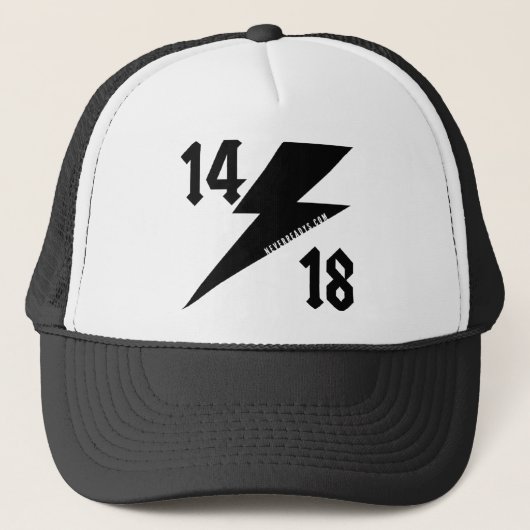 De 14 ⚡ 18 Trucker Hat Trucker Pet (Voorkant)
