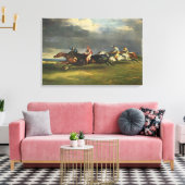 De 1821 Epsom Derby Paardenrace Canvas Afdruk (Insitu (Woonkamer))