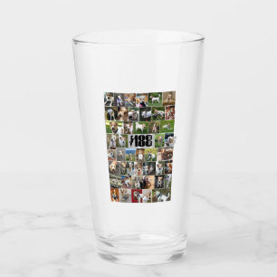 De 188 Logo & Poster Pint Glass Glas