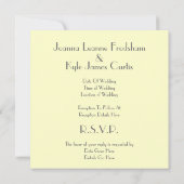 De 1920's 'Th-Wedding Invitations' Kaart (Achterkant)