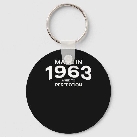De 1963 is perfect sleutelhanger (Voorkant)
