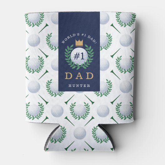 De #1 Pap Prestigious Royal Crown Golf Ball Blikjeskoeler (Voorkant)