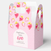 De 1e verjaardagsgunst box bedankdoosjes (Geopend)