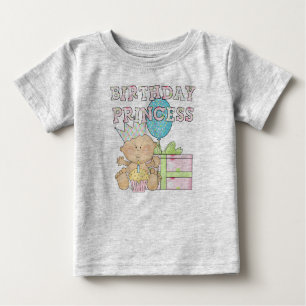 de 1st Prinses van de Verjaardag met de T-shirts