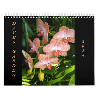 De 2024 Dave's Garden Photo Contest winnaars calen Kalender