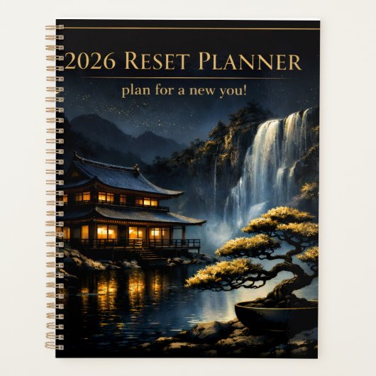 De 2026 Reset Planner (Voorkant)