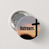 De %20Cross, Xstream. - Gepersonaliseerd Ronde Button 3,2 Cm (Voorkant /achterkant)