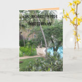 de 20ste Kaart van de Verjaardag (Gele Bloem)