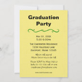 De 20XX À 20XX 2 Photo - Grad Faire-part (Dos)