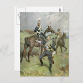 De 21ste Lancers - Brits leger Briefkaart (Voorkant / Achterkant)
