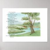 De 23e psalm poster (Voorkant)