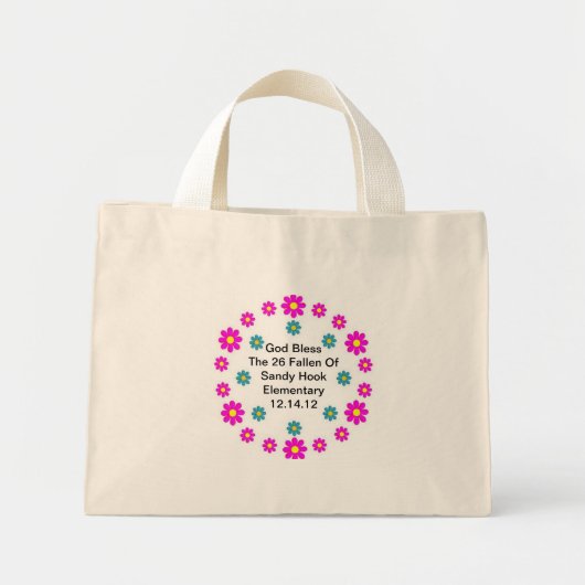 DE 26 FALLEN... MINI TOTE BAG (Voorkant)