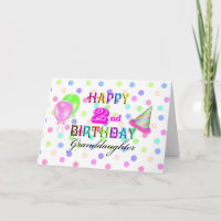 De 2de Verjaardag van Polkadot van de kleindochter