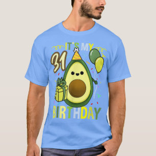 De 31ste verjaardag van de Avocado Birthday Party T-shirt