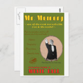 De 39 stappen: Adverteren Poster voor Mr. Memory Briefkaart (Voorkant / Achterkant)