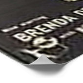 De 39 stappen van Hitchcock Wallpaper Poster (Hoek)