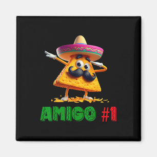 De 3 Drie Amigos Cinco de Mayo Amigo #1 Groep MA Magneet