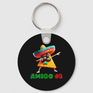 De 3 Drie Amigos Cinco De Mayo Amigo #3 Groep Ma Sleutelhanger