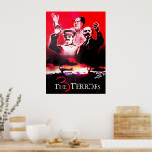 De 3 Terrors - Stalin, Mao en Lenin Poster (Keuken)