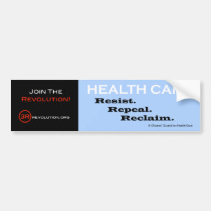 De 3R-revolutie Bumpersticker