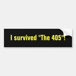 DE 405-bumpersticker Bumpersticker