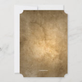 de 40ste Uitnodiging van de Foto van de Verjaardag (Achterkant)