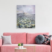 De 42e piek canvas afdruk (Insitu (Woonkamer))