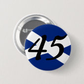 De 45 Beweging! Ronde Button 5,7 Cm (Voorkant /achterkant)