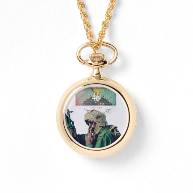 De 46ste (Kadhafi Watch) Horloge (Voorkant)